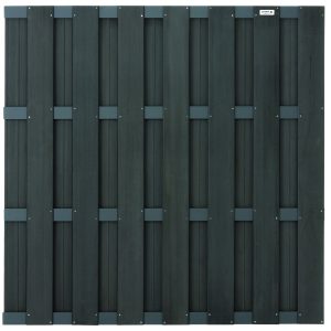 Valla sintetica compuesta antracita 180x180cm