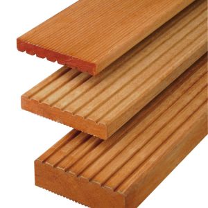 Tarima exterior madera tropical dura Bangkirai 430cm (28x145mm)