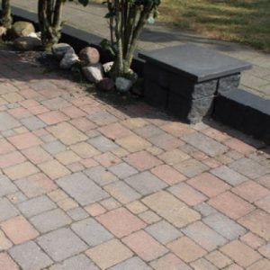 Adoquines de hormigon abigarrados antiguo envejecidos 20x20x6cm (precio por m2)