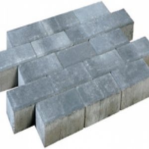 Adoquines ajustados, amarillo.