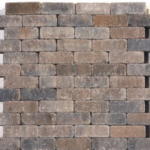Adoquines ajustados, bronce 20x5x6cm (precio por m2).
