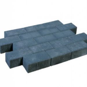 Adoquines hormigon antracita 21x10,5x8cm (precio por m2)