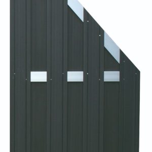 Valla compuesta negra 90x180cm