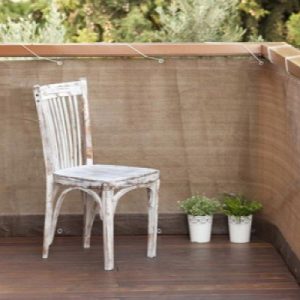 Malla balcon marron 0,9x5m