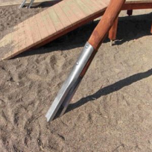 Soporte poste para juegos urbanos