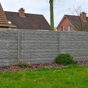 Valla hormigon piedra Rockstone 200x193cm doble cara