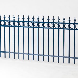 Verja de Luxe 190x80cm, galvanizado