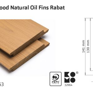 Tablas de madera modificados thermal 420cm