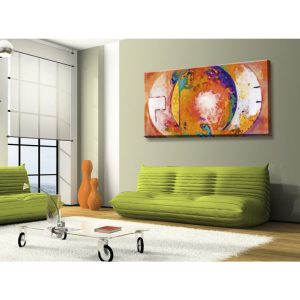 Quadro moderno Sogno arancione XXL