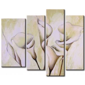 Quadro contemporaneo Leggerezza delle calle XXL