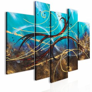 Quadro contemporaneo Venti d'oceano XXL
