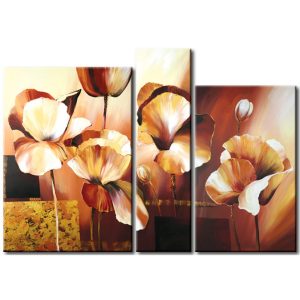 Quadro su tela Petali di papaveri XXL