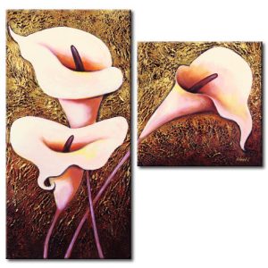 Quadro contemporaneo Tre calle XXL