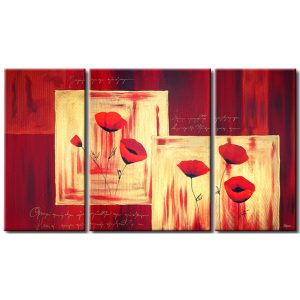 Quadro Papaveri magici XXL