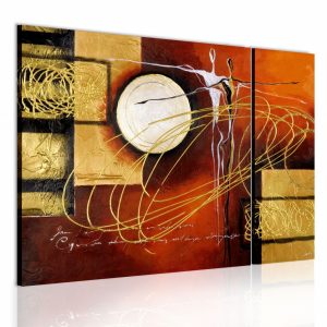 Quadro contemporaneo Manteniamo l'equilibrio XXL