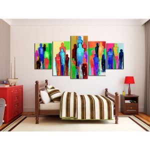 Quadro contemporaneo Psicologia delle folle XXL