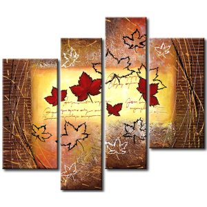 Quadro contemporaneo Poesie d'autunno XXL