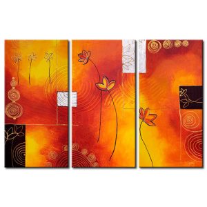 Quadro Fiori baciati dal sole XXL