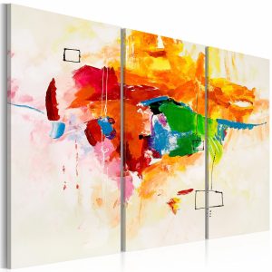 Quadro moderno Pappagallo XXL