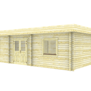 Chalet cuidado informal Cambridge 10,3x7,3m (70mm)
