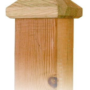 Tapa poste de madera 100x100mm