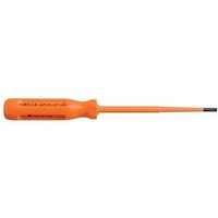Tournevis Plat Sibille IS18DB-8x150 - 8 Mm X 150 Mm - Orange, Fabriqué En France