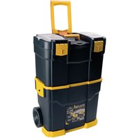 Artplast - Maletín de herramientas móvil L460xP280xH665 mm. - Negro / Amarillo