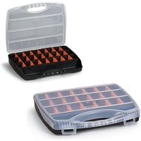 Organizador De Tuercas, Tornillos, Pernos, Etc Con 24 Compartimientos 480Mm.
